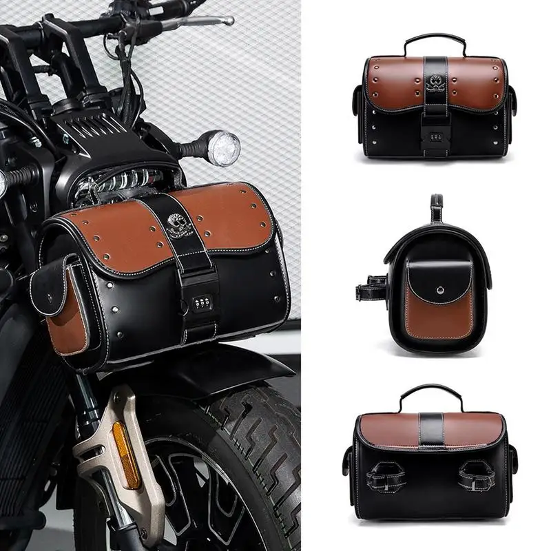 Motorcycle Storage Bag Leather Rack Bag Tool Organizer Waterproof Motorcycle Accessories For Camping Touring Men Women Outdoor
Motorcycle Storage Bag Leather Rack Bag Tool Organizer Waterproof Motorcycle Accessories For Camping Touring Men Women Outdoor