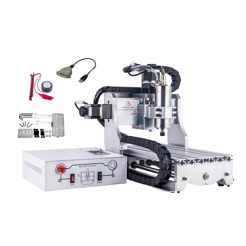 LY CNC 3020 Single Spindle Automatic Router Engraving Milling Machine 800W/1500W/2200W USB Water Tank Metal Wood Processing
LY CNC 3020 Single Spindle Automatic Router Engraving Milling Machine 800W/1500W/2200W USB Water Tank Metal Wood Processing