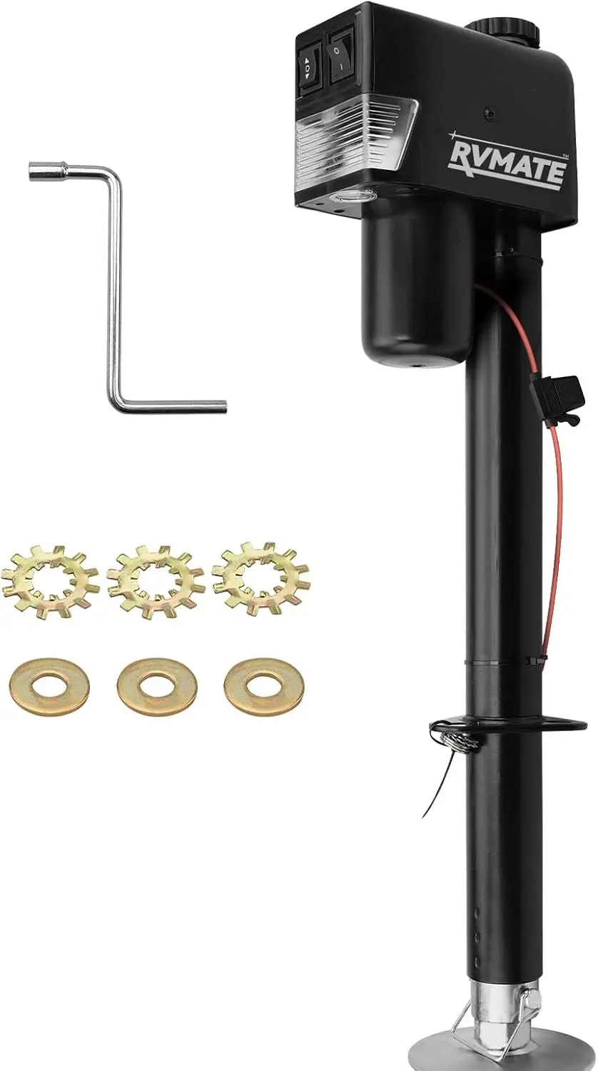 Electric A-Frame Trailer Jack up to 3500-4000lbs Heavy Duty RV Electric Power Tongue Jack with
Electric A-Frame Trailer Jack up to 3500-4000lbs Heavy Duty RV Electric Power Tongue Jack with