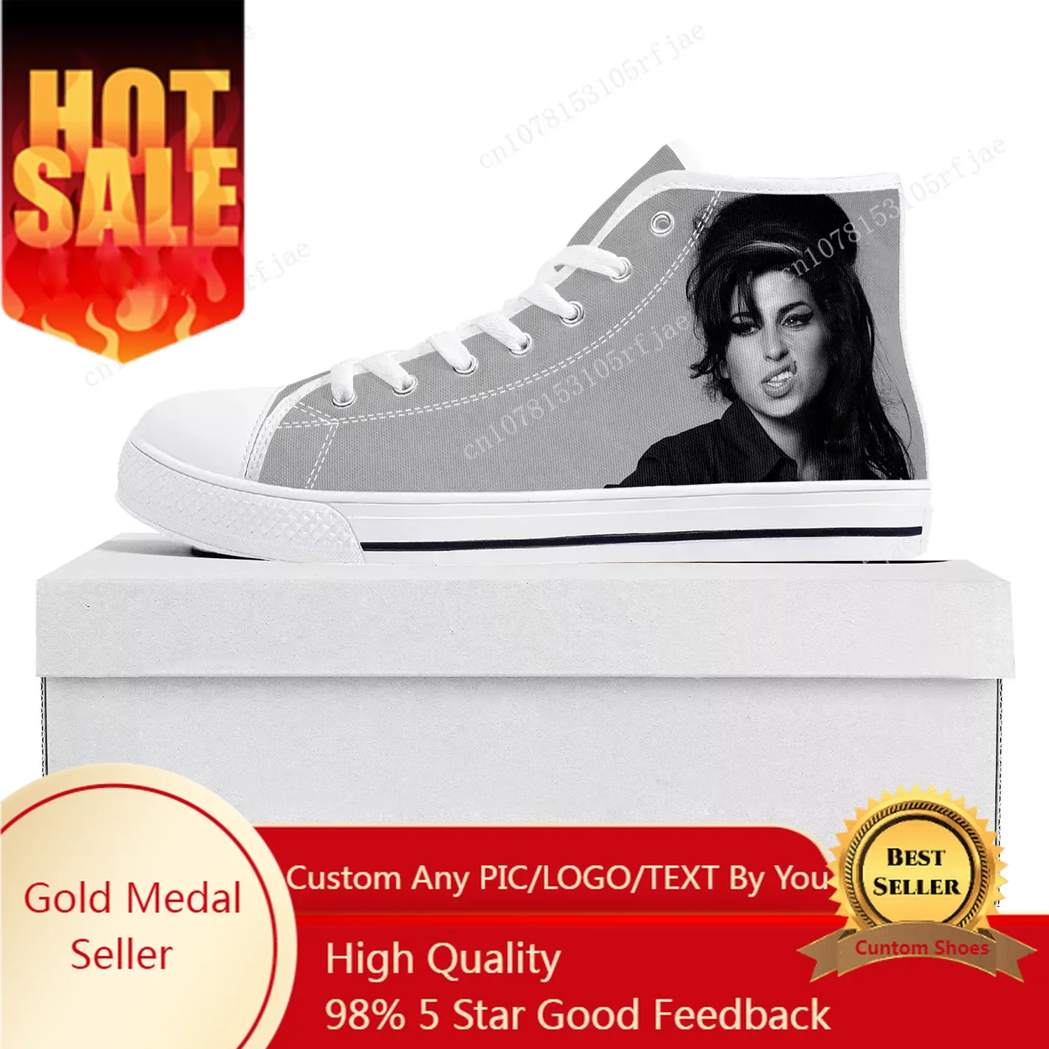 Amy Winehouse Singer Fashion High Top High Quality Sneakers Mens Womens Teenager Canvas Sneaker Casual Couple Shoes Custom Shoe
Amy Winehouse Singer Fashion High Top High Quality Sneakers Mens Womens Teenager Canvas Sneaker Casual Couple Shoes Custom Shoe