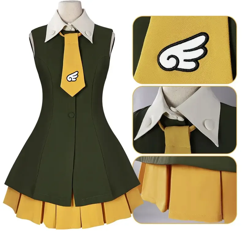 25COSKinomoto Sakura Косплей Аниме Cardcaptor Sakura Костюм Парик 
25COSKinomoto Sakura Косплей Аниме Cardcaptor Sakura Костюм Парик