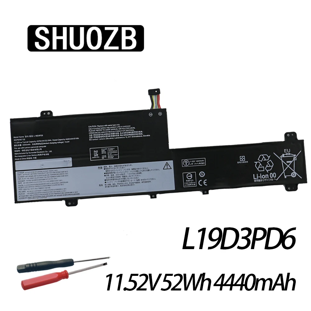 L19D3PD6 Аккумулятор для ноутбука Lenovo L19L3PD6 L19C3PD6 L19M3PD6 5-14ALC05 5-15IIL05 14IIL05 14ITL05 14ARE05 15ALC05 15ITL05 Новый
L19D3PD6 Аккумулятор для ноутбука Lenovo L19L3PD6 L19C3PD6 L19M3PD6 5-14ALC05 5-15IIL05 14IIL05 14ITL05 14ARE05 15ALC05 15ITL05 Новый