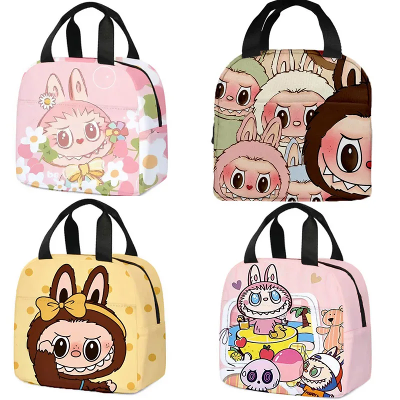 New Labubu Handheld Insulated Bag Cooler Bag Cartoon Kawaii Lunch Bag Portable Lunch Box Outdoor Storage Bag
New Labubu Handheld Insulated Bag Cooler Bag Cartoon Kawaii Lunch Bag Portable Lunch Box Outdoor Storage Bag