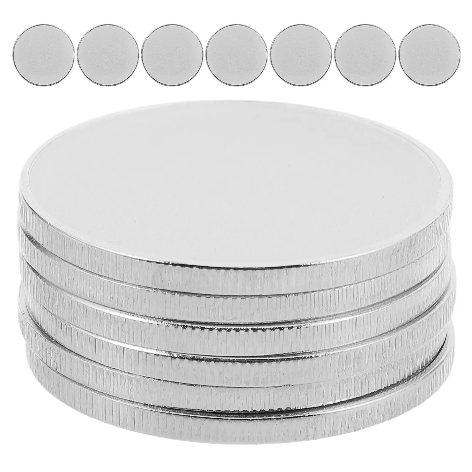 20Pcs Blank Commemorative Coin 40Mm Threaded Edge Sanded Metal Surface for DIY Engraving Craft Challenge Coins Collection
20Pcs Blank Commemorative Coin 40Mm Threaded Edge Sanded Metal Surface for DIY Engraving Craft Challenge Coins Collection