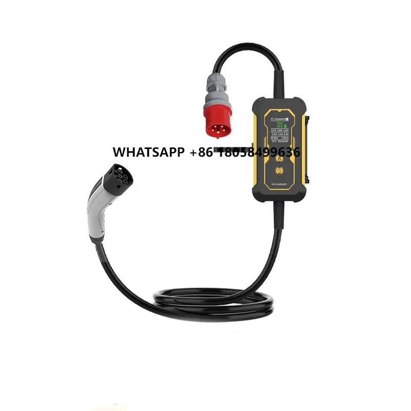 Wufen 3 Phase 32A 22KW Type 2 Portable EV Charger 5M Charging Cable IEC62196 2 for MG4 MG5 Kia
Wufen 3 Phase 32A 22KW Type 2 Portable EV Charger 5M Charging Cable IEC62196 2 for MG4 MG5 Kia