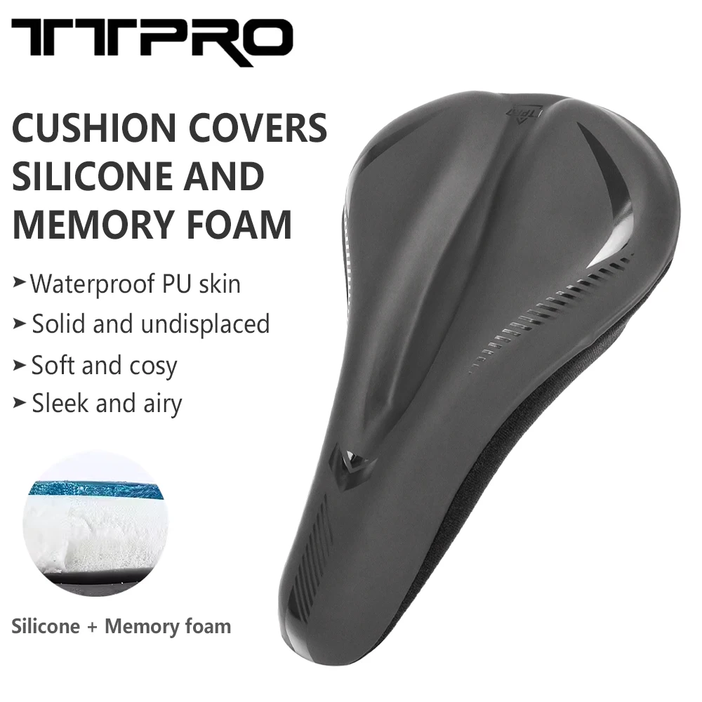 TTPRO Bicycle Saddle Cover Brackets Line Cycling Gel Pad Cushion Cover Mountain Bike Breathable Seat Cycling Accessories Univers
TTPRO Bicycle Saddle Cover Brackets Line Cycling Gel Pad Cushion Cover Mountain Bike Breathable Seat Cycling Accessories Univers