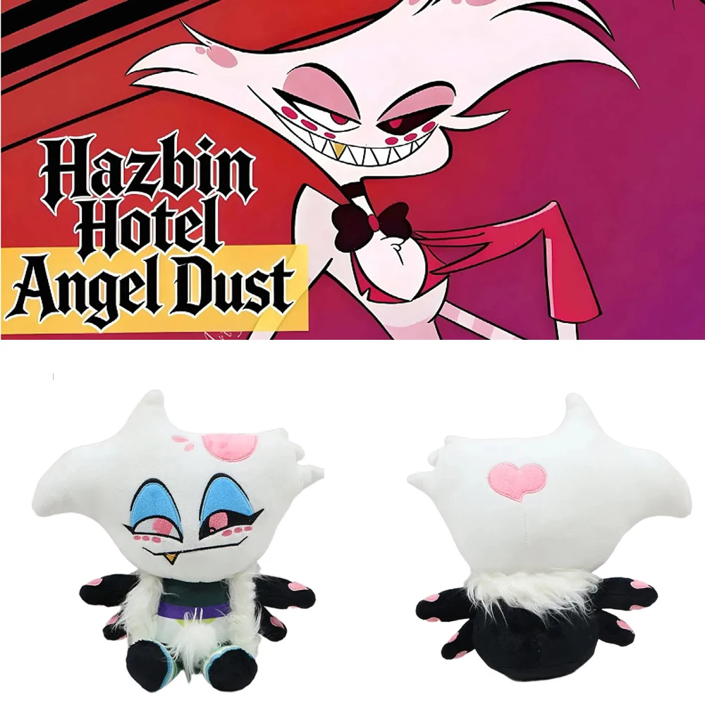 Latest 25cm Cosplay Animation Anime Hotel Hazbin AD Angel Dust Plush Toy Home Sofa Pillow Room Decoration Cartoon Plushie Doll
Latest 25cm Cosplay Animation Anime Hotel Hazbin AD Angel Dust Plush Toy Home Sofa Pillow Room Decoration Cartoon Plushie Doll