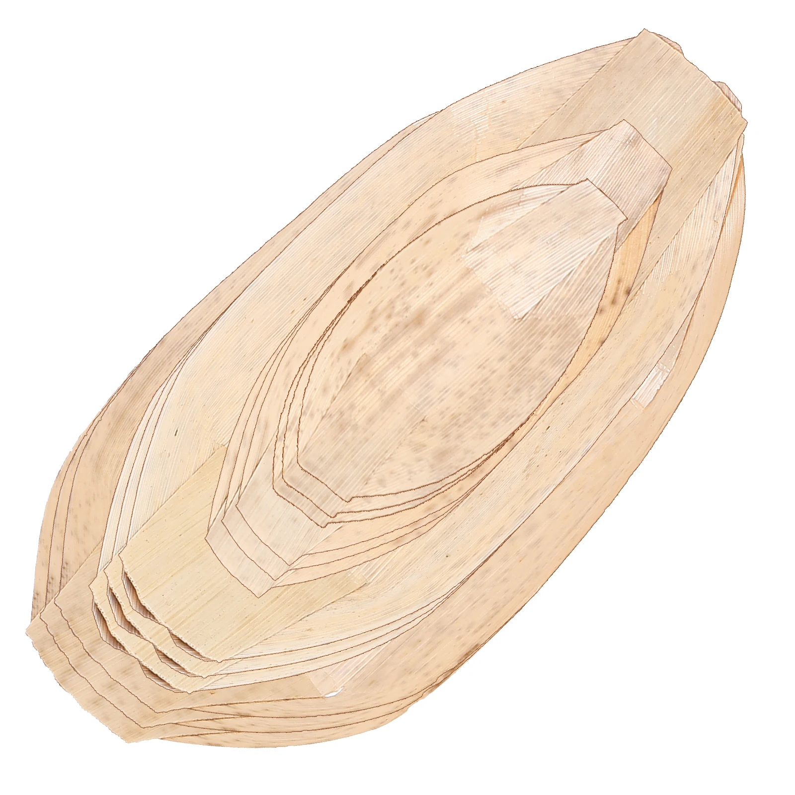40pcs Disposable Sushi Boats Bamboo Sushi Dishes Serving Trays Smooth Surface Long Lasting Use Restaurant Catering Supplies
40pcs Disposable Sushi Boats Bamboo Sushi Dishes Serving Trays Smooth Surface Long Lasting Use Restaurant Catering Supplies
