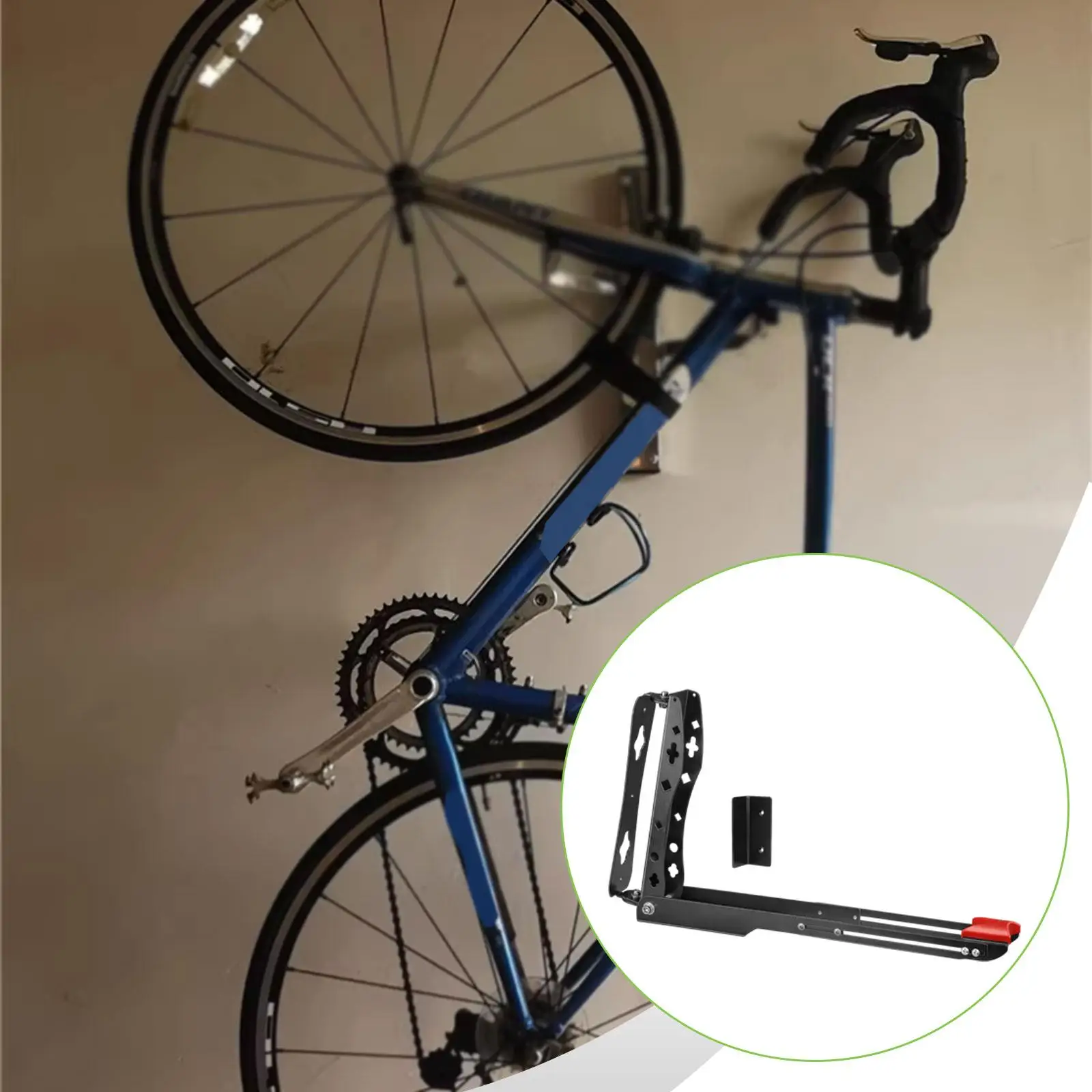 Bike Wall Mount Rack Easy to Install Gifts Display Stand Wall Hanging Vertical Space Saving Replace Bike Hanger Garage Storage
Bike Wall Mount Rack Easy to Install Gifts Display Stand Wall Hanging Vertical Space Saving Replace Bike Hanger Garage Storage