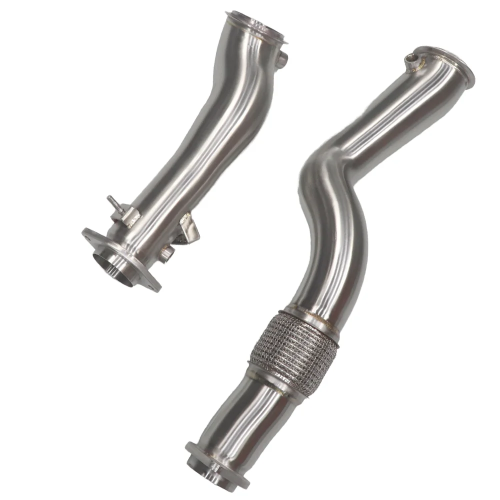 2021-2024 for M3 M4 Exhaust Downpipe S55B30A Straight Header in 304 Stainless Steel New Condition for G80 G82 for
2021-2024 for M3 M4 Exhaust Downpipe S55B30A Straight Header in 304 Stainless Steel New Condition for G80 G82 for