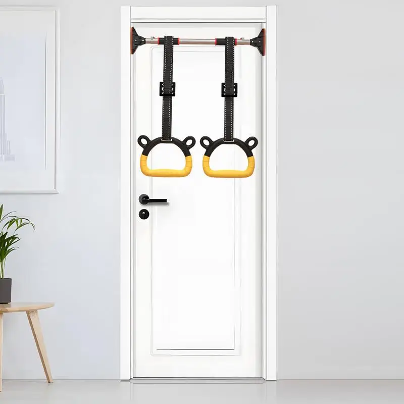 Кольца для подтягивания, 2 шт., набор колец для упражнений в форме милого медведя, нескользящие гимнастические кольца, профессиональное домашнее оборудование для фитнеса
Кольца для подтягивания, 2 шт., набор колец для упражнений в форме милого медведя, нескользящие гимнастические кольца, профессиональное домашнее оборудование для фитнеса