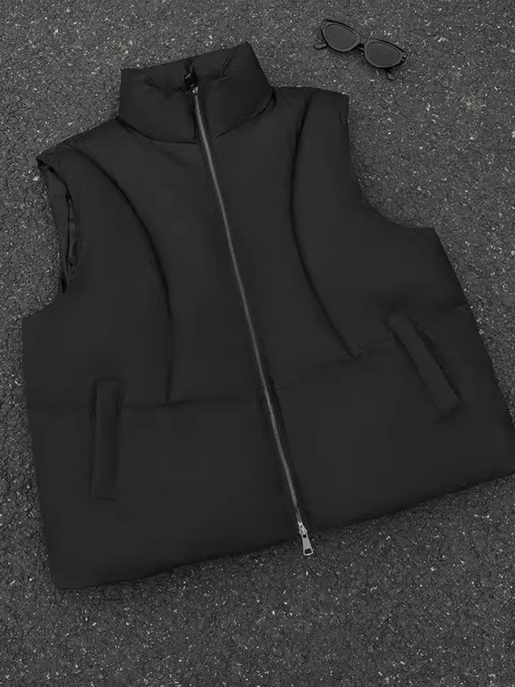 Bla PU Leather down Jaet Men's Winter Thi Warm Workwear Cotton Vest Svel Outerwear oulder Pad Couple's Coat
Bla PU Leather down Jaet Men's Winter Thi Warm Workwear Cotton Vest Svel Outerwear oulder Pad Couple's Coat