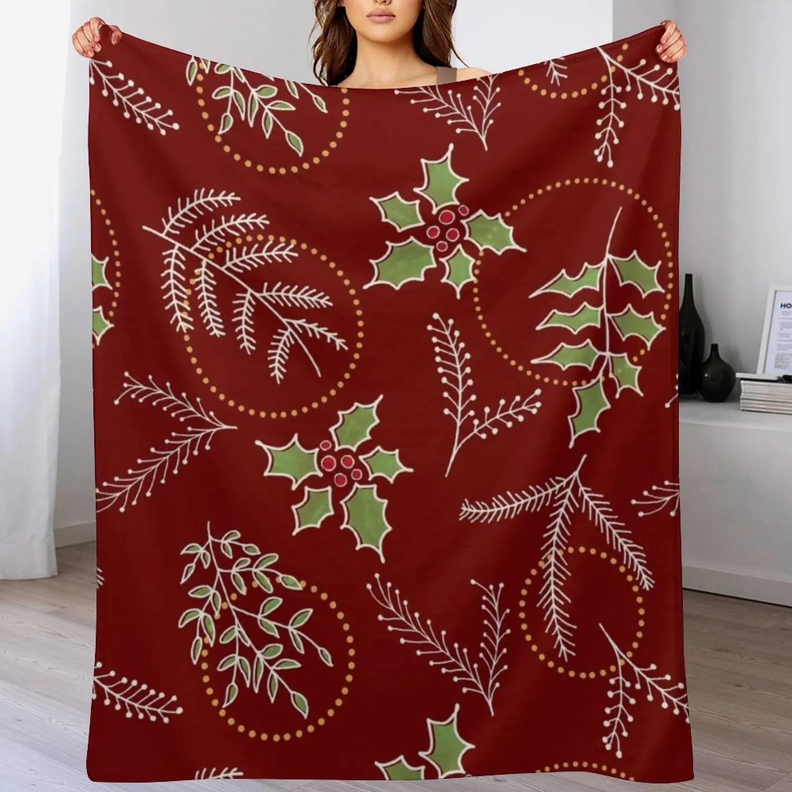 Classic Xmas Throw Blanket Cozy Sofa Blanket for TV Watching Napping
Classic Xmas Throw Blanket Cozy Sofa Blanket for TV Watching Napping