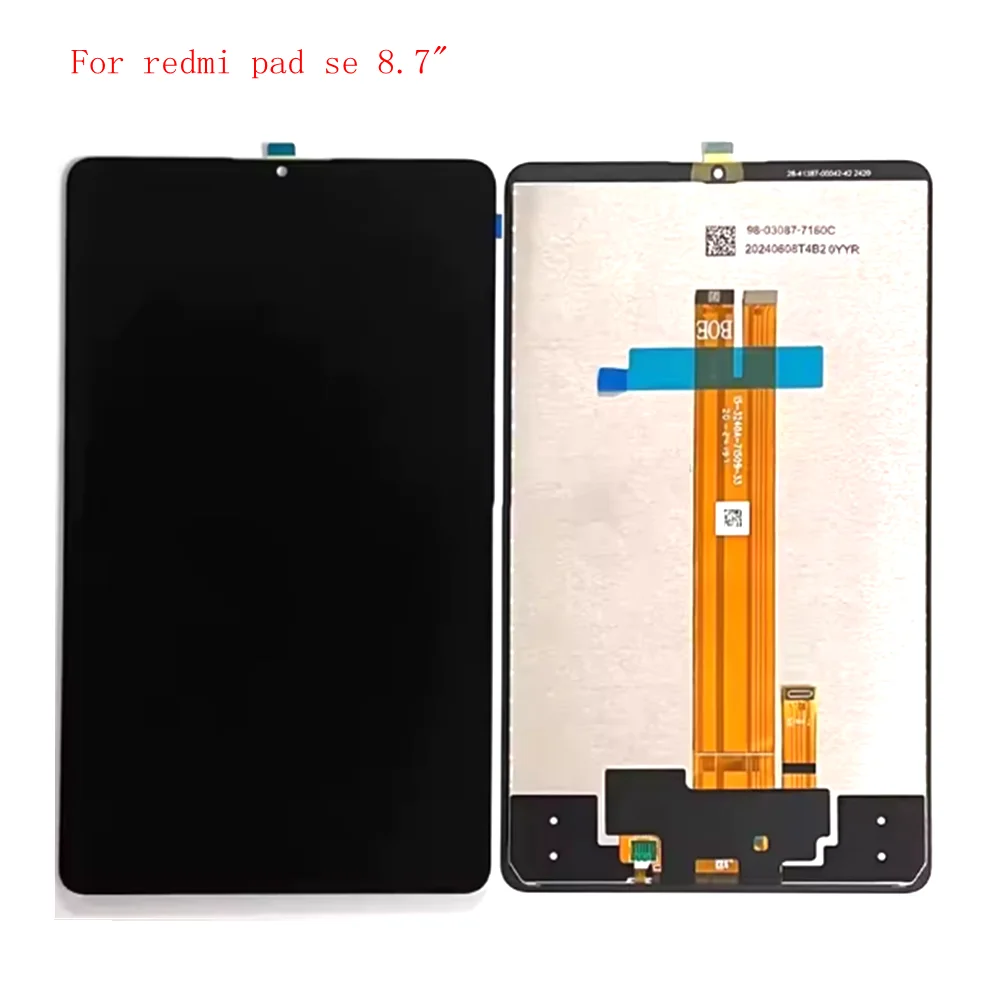 8.7" For redmi pad se 8.7" lcd screen digitizer touch glass full set 24076RP19G
8.7" For redmi pad se 8.7" lcd screen digitizer touch glass full set 24076RP19G