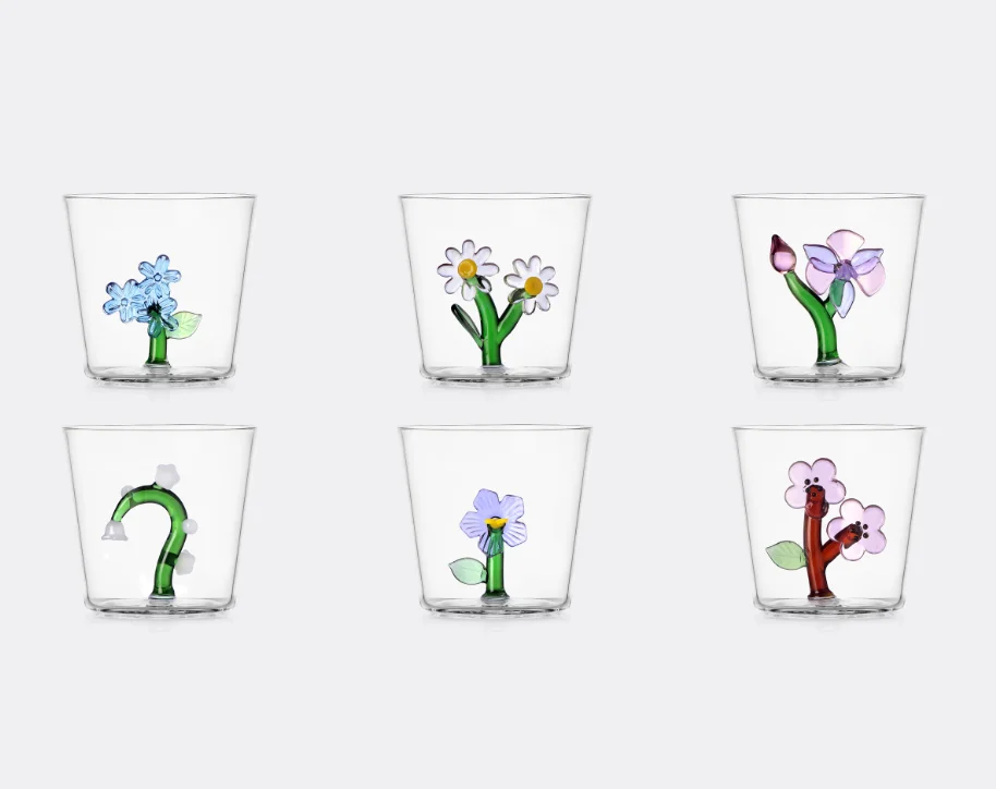 'Botanica' tumbler, set of six, multicolor
'Botanica' tumbler, set of six, multicolor