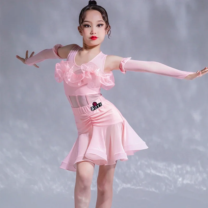 Professional Latin Dance Dress for Girls Children Tango Modern Waltz Ballroom Dancing Rumba Cha Cha Samba Practice Dress
Professional Latin Dance Dress for Girls Children Tango Modern Waltz Ballroom Dancing Rumba Cha Cha Samba Practice Dress