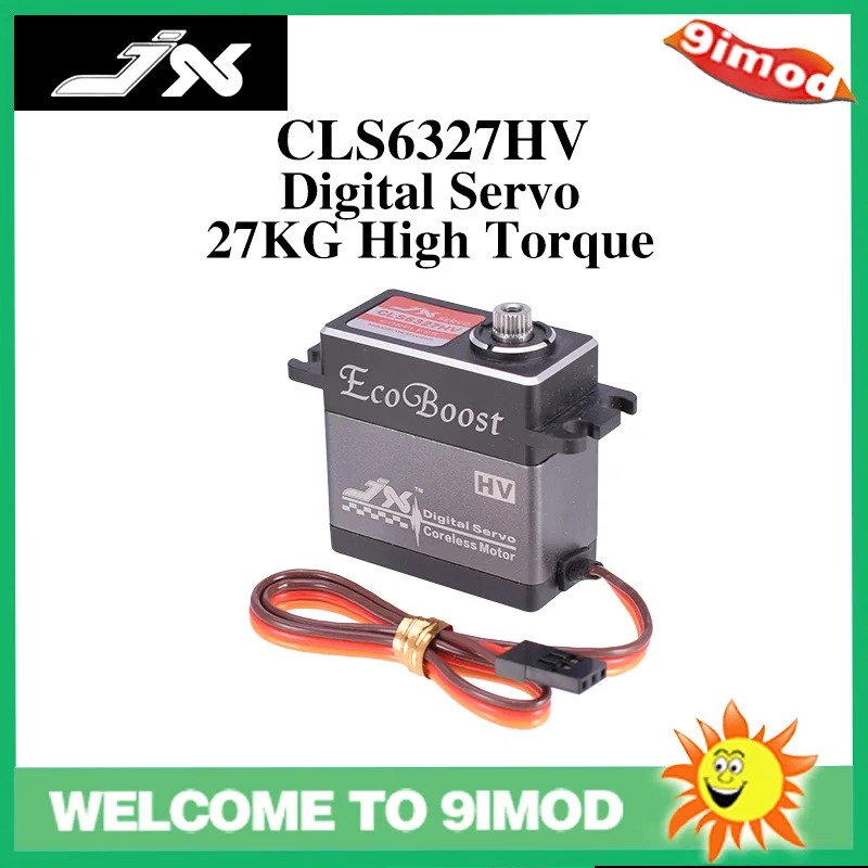JX limit CLS-6327HV high pressure hollow cup servo 27kg high torque model aircraft robot servo
JX limit CLS-6327HV high pressure hollow cup servo 27kg high torque model aircraft robot servo