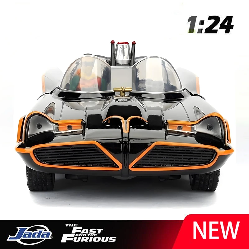 JADA 1:24 Batmobile Bat 1966, легкосплавный автомобиль, литье под давлением и игрушечный транспорт, модель автомобиля, миниатюрная масштабная модель автомобиля для детей
JADA 1:24 Batmobile Bat 1966, легкосплавный автомобиль, литье под давлением и игрушечный транспорт, модель автомобиля, миниатюрная масштабная модель автомобиля для детей