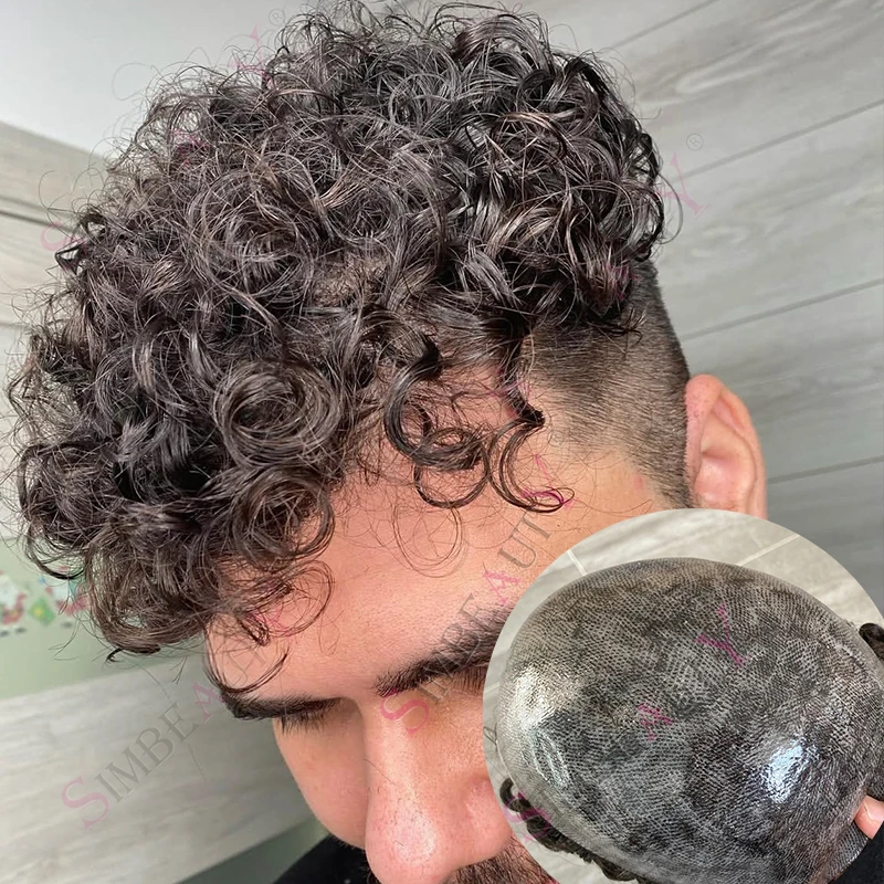 European Brown Black 22mm Curly Man's Wigs Super Durable Full PU Toupee Grey Human Hair Capillary Prosthesis Replacement System
European Brown Black 22mm Curly Man's Wigs Super Durable Full PU Toupee Grey Human Hair Capillary Prosthesis Replacement System