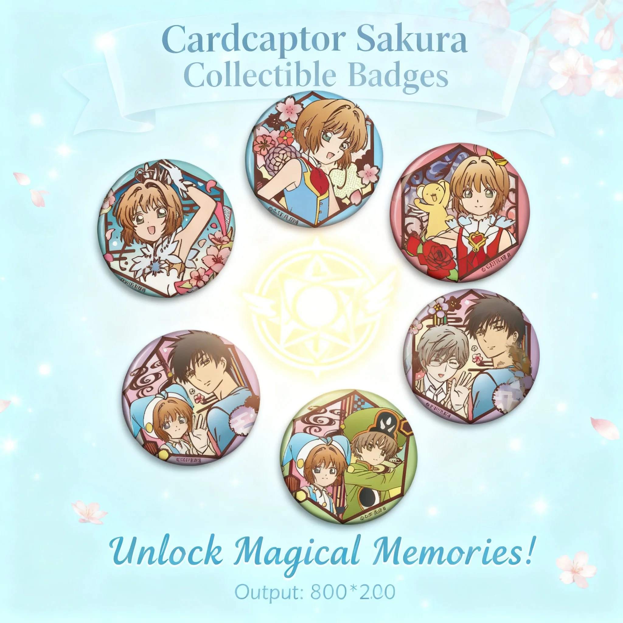 Anime Badge 58mm Cardcaptor Sakura Manga Cosplay Gift Poster Keychain Hanging Painting Creative Merchandise Otaku Collection
Anime Badge 58mm Cardcaptor Sakura Manga Cosplay Gift Poster Keychain Hanging Painting Creative Merchandise Otaku Collection