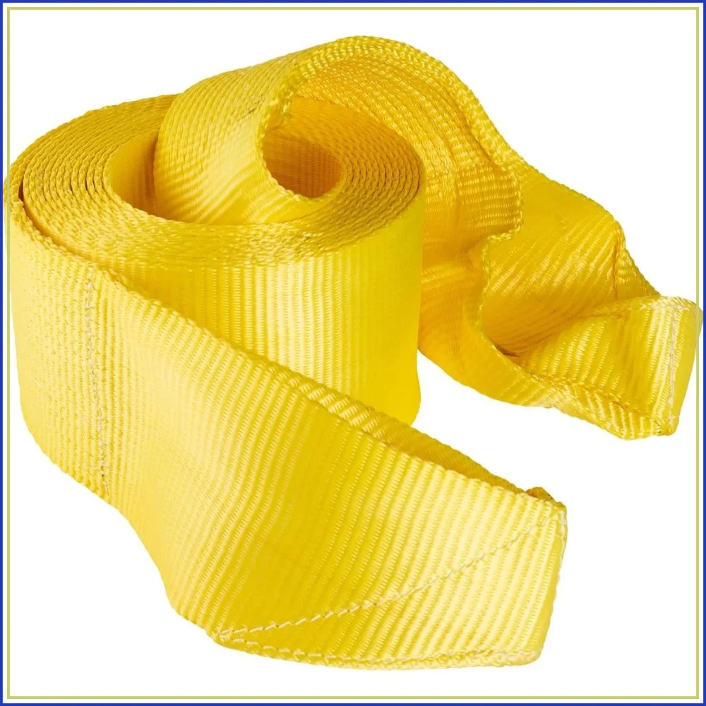 Heavy Duty Tow Straps with Loops - 6" x 30' Recovery Strap, 60,000 lbs Break Strength for Trucks & SUVs
Heavy Duty Tow Straps with Loops - 6" x 30' Recovery Strap, 60,000 lbs Break Strength for Trucks & SUVs
