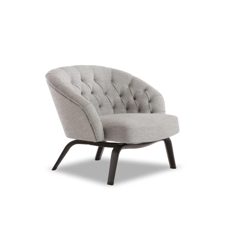 Light luxury lazy sofa chair design, buckle fabric simple living room balcony single leisure chair
Light luxury lazy sofa chair design, buckle fabric simple living room balcony single leisure chair