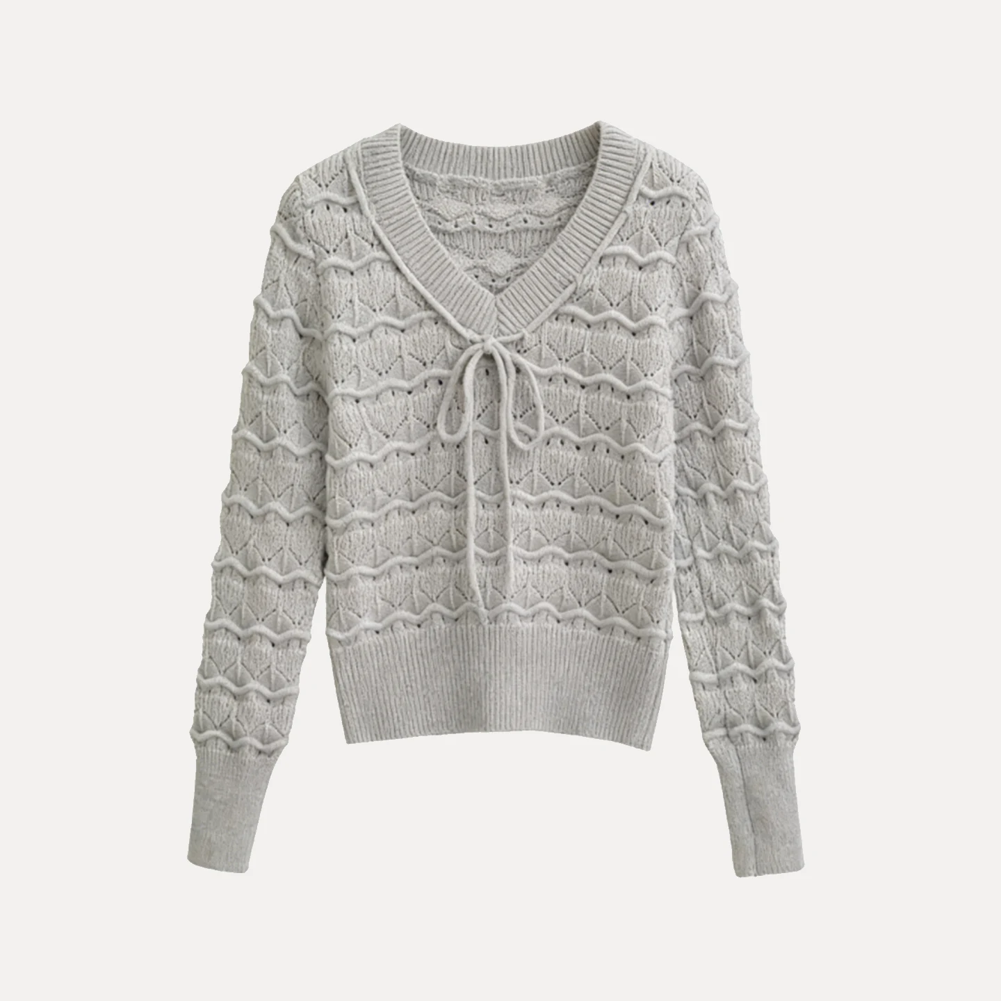 2025 Winter New Faion Women's Knitted Hollow out Slimming Top Personali Daily Pure Desire European Sle Long Sve Sweater
2025 Winter New Faion Women's Knitted Hollow out Slimming Top Personali Daily Pure Desire European Sle Long Sve Sweater