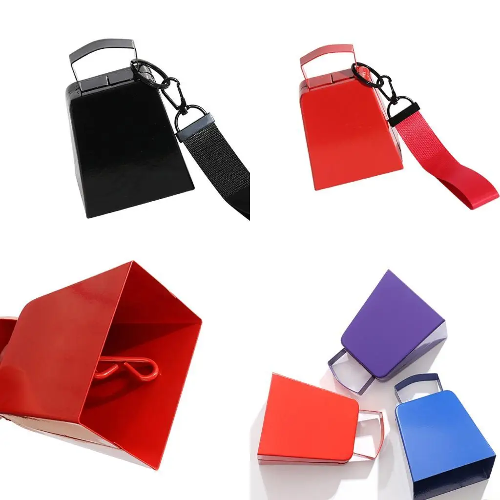 31BE Anti-Corrosive Cheer Bells Big Load Iron Design Loud Noise Maker for Sports Game Concerts Secure Grip Handle Included
31BE Anti-Corrosive Cheer Bells Big Load Iron Design Loud Noise Maker for Sports Game Concerts Secure Grip Handle Included