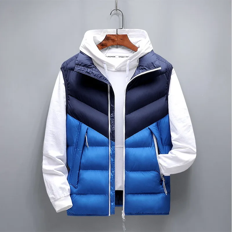 Men's Autumn and Winter Warm Vest Casual Sleeveless Cotton Vest Outdoor Sports Work Clothes Vest Cardigan
Men's Autumn and Winter Warm Vest Casual Sleeveless Cotton Vest Outdoor Sports Work Clothes Vest Cardigan