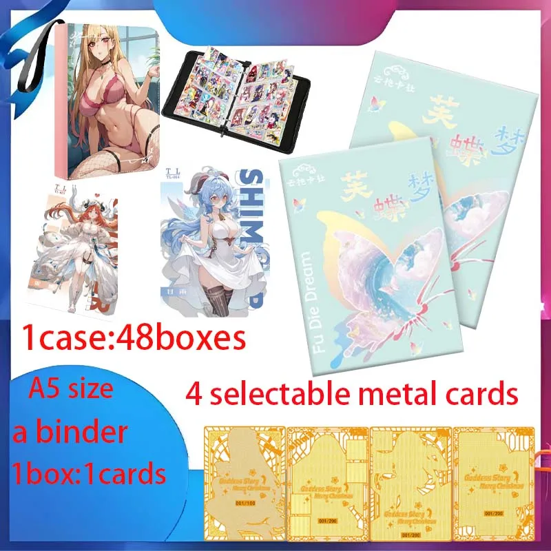 Wholesale 2025 Newest A5 Size Fu Die Dream Goddess Card Board Waifu Trading Playing Doujin Toys Artboard Gift
Wholesale 2025 Newest A5 Size Fu Die Dream Goddess Card Board Waifu Trading Playing Doujin Toys Artboard Gift