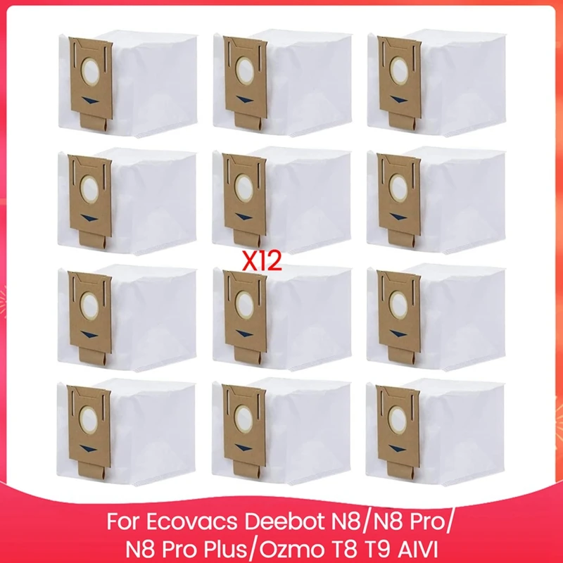 Вакуумные мешки для Ecovacs Deebot N8/N8 Pro/N8 Pro Plus, детали робота-пылесоса Ozmo T8 T9 AIVI
Вакуумные мешки для Ecovacs Deebot N8/N8 Pro/N8 Pro Plus, детали робота-пылесоса Ozmo T8 T9 AIVI