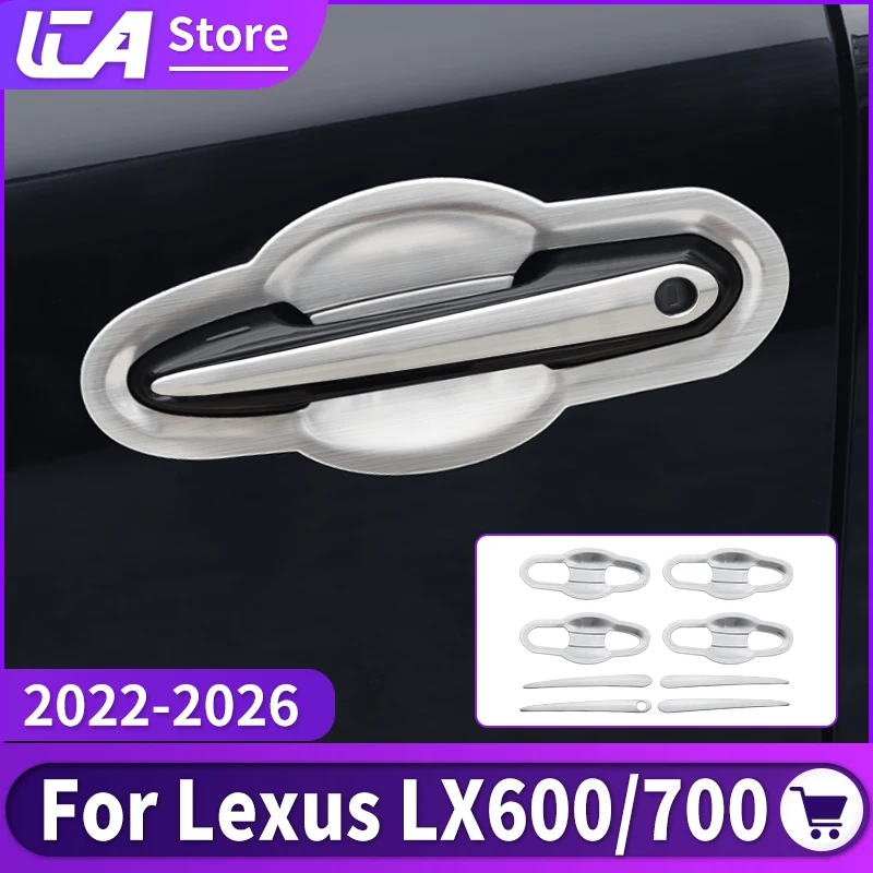 For Toyota Lexus 600 700 LX600 LX700 2022-2025 Car Exterior Door Handle Cover Stainless Steel Scratch Resistance Durable Styling
For Toyota Lexus 600 700 LX600 LX700 2022-2025 Car Exterior Door Handle Cover Stainless Steel Scratch Resistance Durable Styling