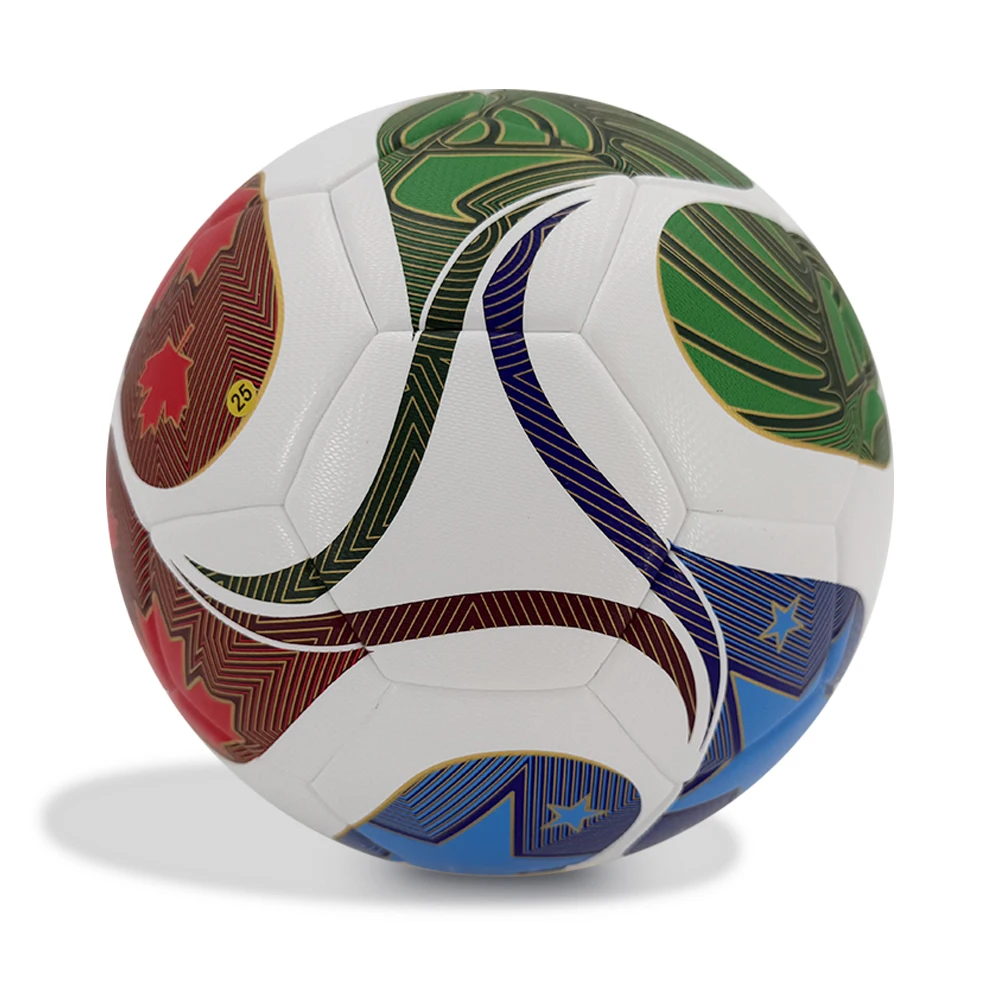 2026 Мировой футбольный мяч США Канада Мексика Дизайн PU Официальный размер 5 Pelotas De Futbol Вес Индивидуальный логотип Ballon De Football
2026 Мировой футбольный мяч США Канада Мексика Дизайн PU Официальный размер 5 Pelotas De Futbol Вес Индивидуальный логотип Ballon De Football