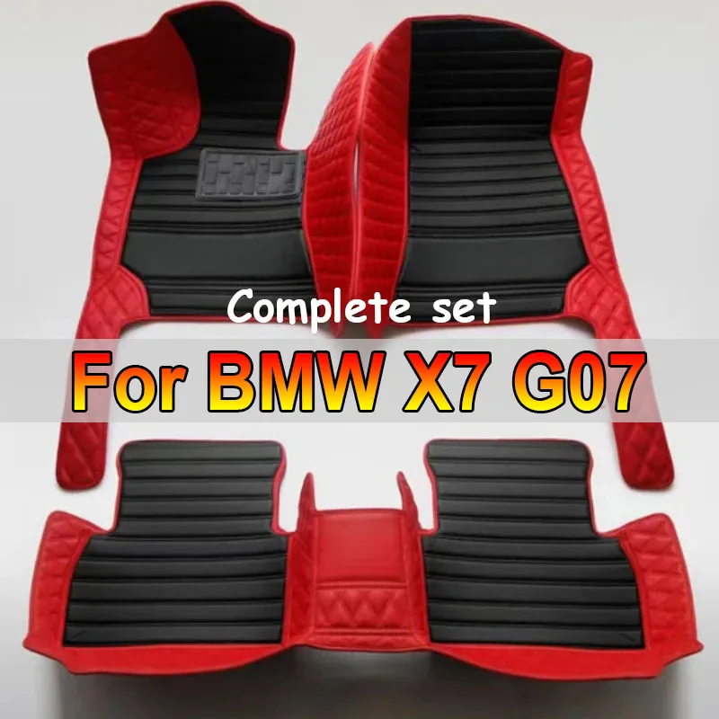 Автомобильные коврики для BMW X7 G07 (Six Seats) 2019 2020, автомобильные подушечки для ног на заказ, автомобильный ковер, аксессуары для интерьера
Автомобильные коврики для BMW X7 G07 (Six Seats) 2019 2020, автомобильные подушечки для ног на заказ, автомобильный ковер, аксессуары для интерьера