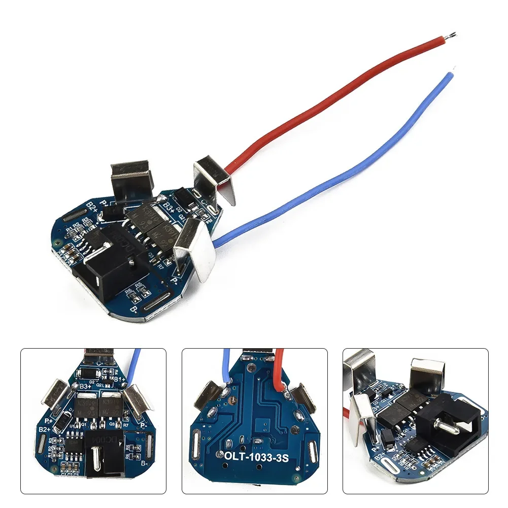 3S 40A 12.6V BMS Lithium Battery Charger Protection Board For Drill Motor Over Current Over Charge Protection Enhance Balance
3S 40A 12.6V BMS Lithium Battery Charger Protection Board For Drill Motor Over Current Over Charge Protection Enhance Balance