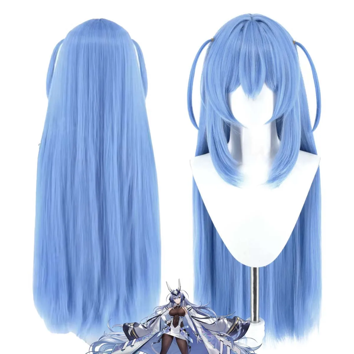 Anime Azur Lane USS NEW JERSEY Cosplay Long Blue Heat Resistant Synthetic Hair Wig
Anime Azur Lane USS NEW JERSEY Cosplay Long Blue Heat Resistant Synthetic Hair Wig