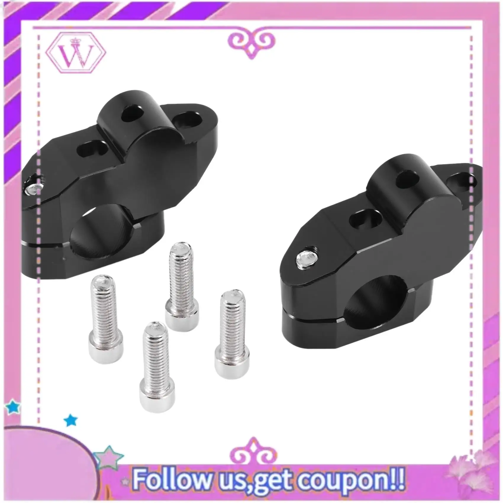 Latest Universal Motorcycle Handlebar Riser For 22Mm Bars Clamp For HONDA SUZUKI KAWASAKI YAMAHA
Latest Universal Motorcycle Handlebar Riser For 22Mm Bars Clamp For HONDA SUZUKI KAWASAKI YAMAHA