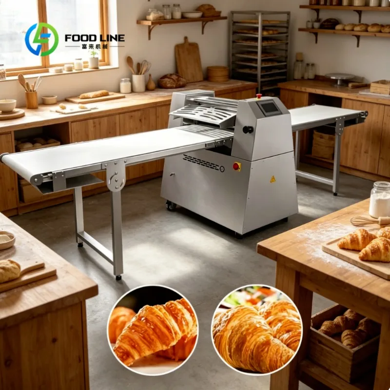 Professional Pastry Laminator with Adjustable Roller Thickness,Bakery Dough Roller for Pizza, Croissants & Puff Pastry Sheets
Professional Pastry Laminator with Adjustable Roller Thickness,Bakery Dough Roller for Pizza, Croissants & Puff Pastry Sheets