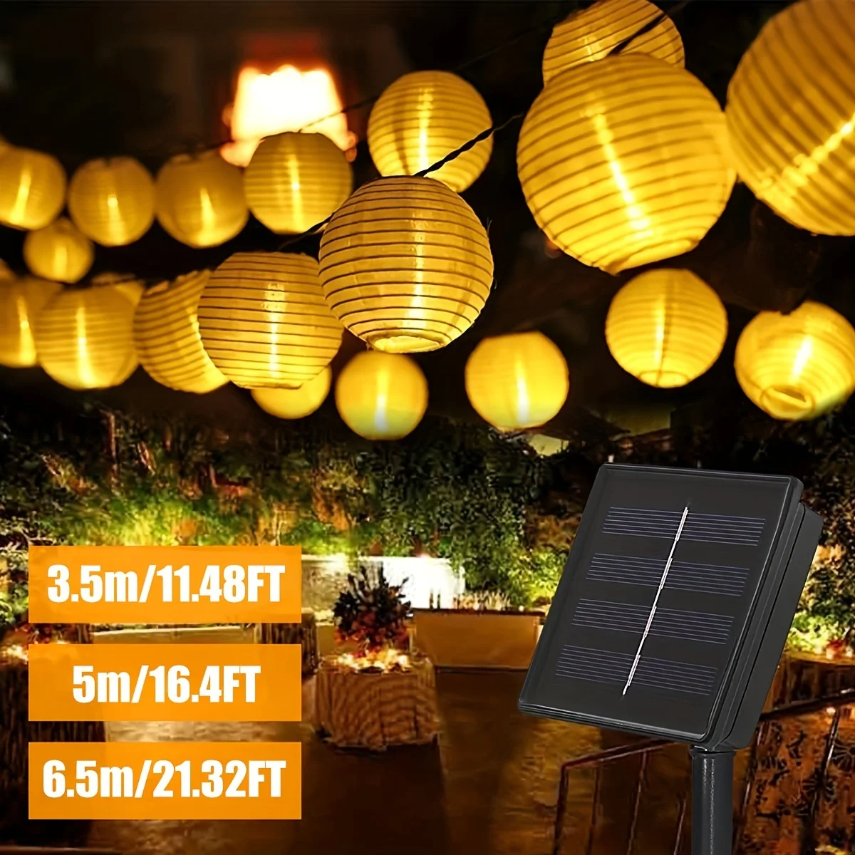 10/20/30 LED Lantern Solar Powered String Lights Outdoor Waterproof 8 Modes Fairy Garden Lamp for Wedding Party Christmas Decor
10/20/30 LED Lantern Solar Powered String Lights Outdoor Waterproof 8 Modes Fairy Garden Lamp for Wedding Party Christmas Decor