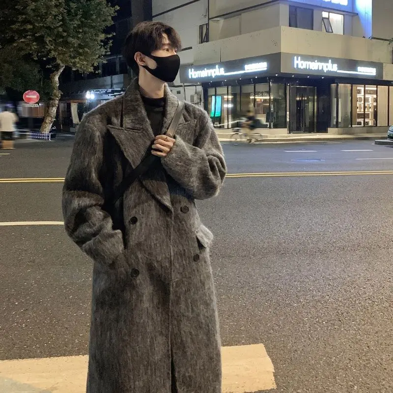 Мужское полупальто из шерстяной смеси с капюшоном, утепленное флисом, расклешенное, с эластичным воротником, из синели, праздничное, в стиле туника, с рукавами «летучая мышь», из норки, с эффектом драпировки
Мужское полупальто из шерстяной смеси с капюшоном, утепленное флисом, расклешенное, с эластичным воротником, из синели, праздничное, в стиле туника, с рукавами «летучая мышь», из норки, с эффектом драпировки