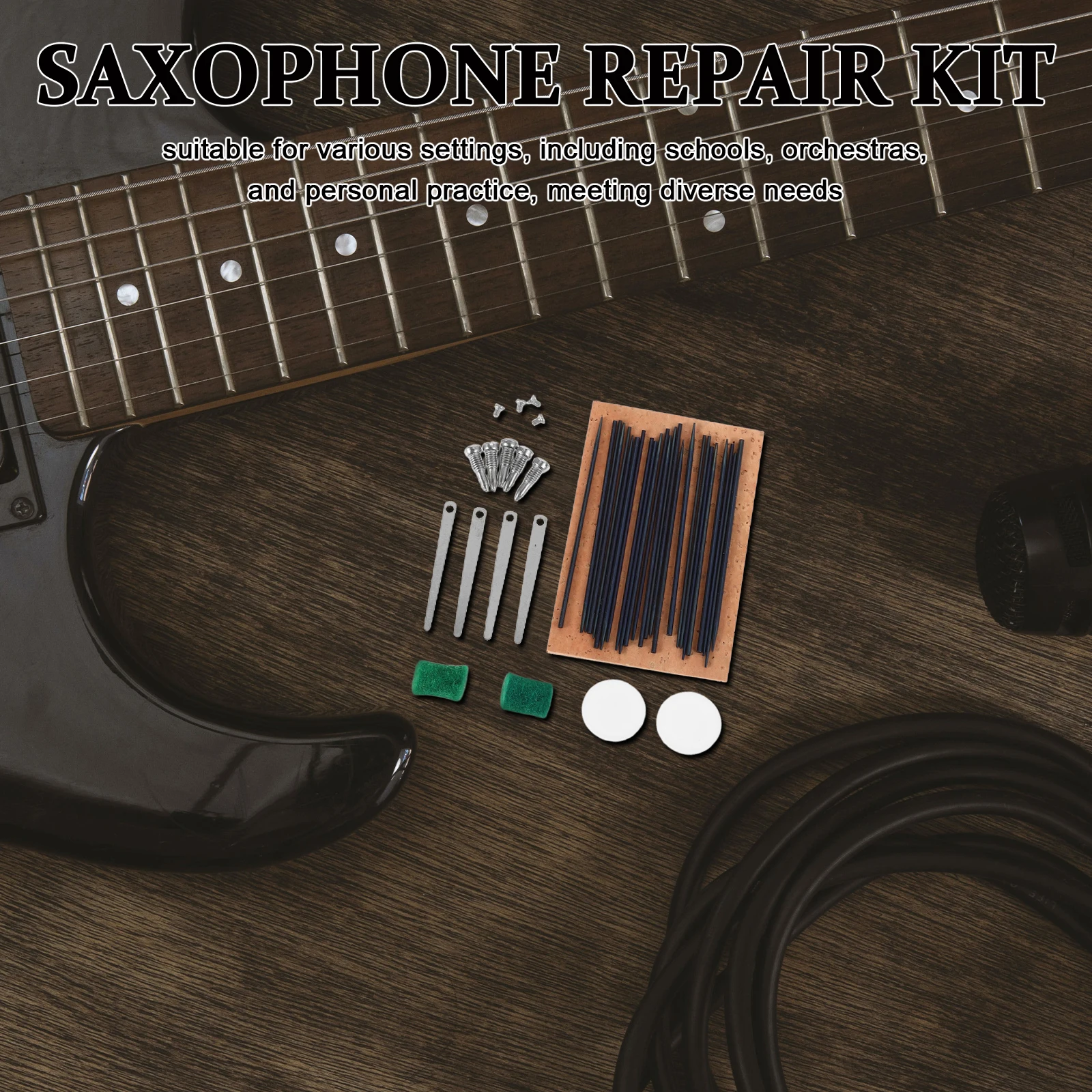 Saxophone Repair Bag Instrument Cork Clarinet Wood Alto Replacement Kit Maintenance Pads Part
Saxophone Repair Bag Instrument Cork Clarinet Wood Alto Replacement Kit Maintenance Pads Part