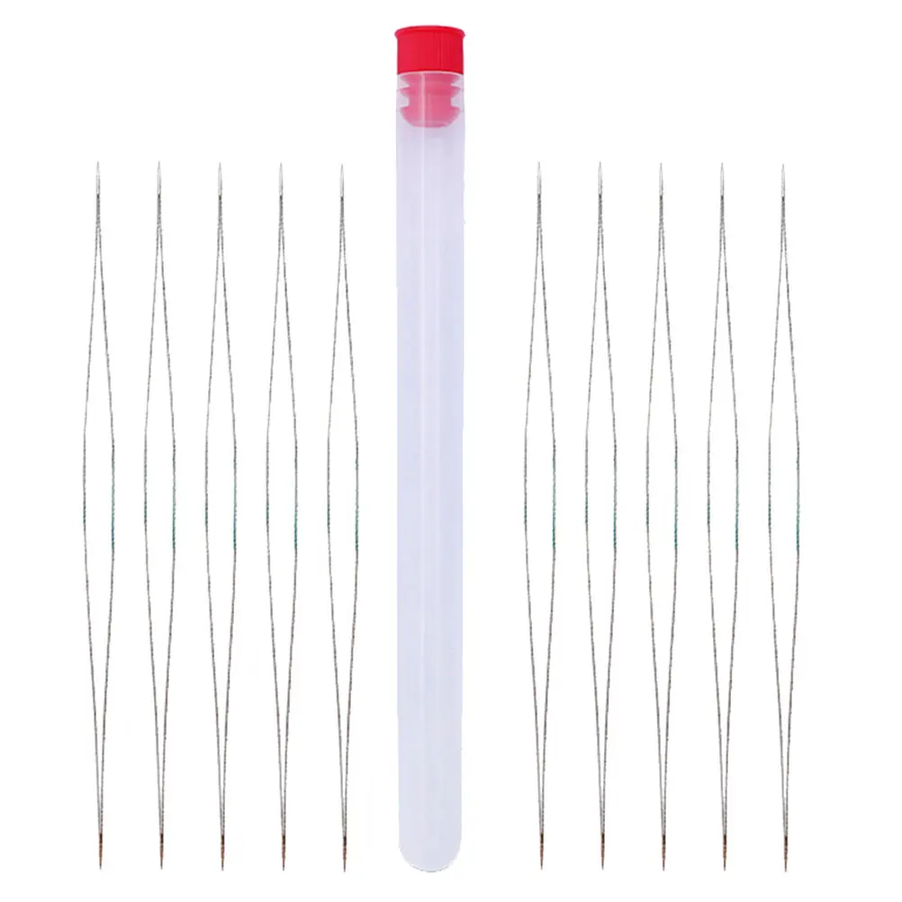 Magical Beading Needles Fine Stainless Steel Plastic Lightweight Durable Embroidery Sewing Jewelry Making Bead Bracelets
Magical Beading Needles Fine Stainless Steel Plastic Lightweight Durable Embroidery Sewing Jewelry Making Bead Bracelets