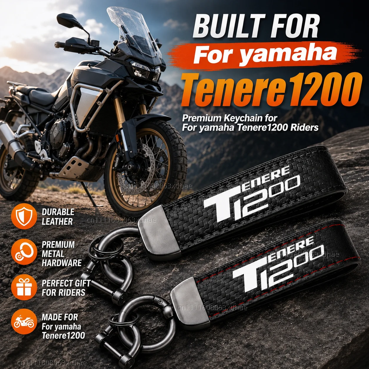High-Grade Leather Motorcycle Keychain Holder Keyring Accessories For Yamaha Super Tenere tenere1200 Tenere 1200 2014-2021
High-Grade Leather Motorcycle Keychain Holder Keyring Accessories For Yamaha Super Tenere tenere1200 Tenere 1200 2014-2021