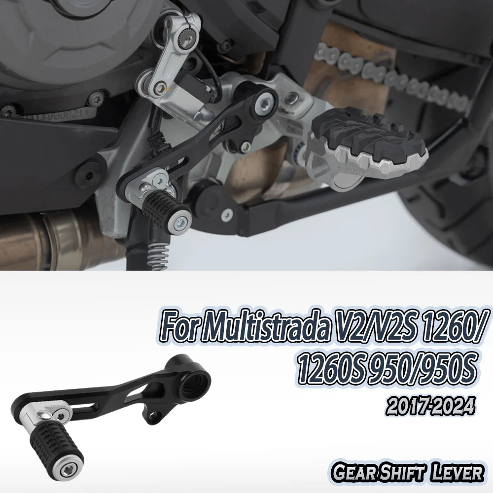 For Ducati Multistrada V2 950 950S 1260 1260S Motorcycle Gear Lever Adjustable Clutch Lever Shift Lever Rod Quick Shifter Silver
For Ducati Multistrada V2 950 950S 1260 1260S Motorcycle Gear Lever Adjustable Clutch Lever Shift Lever Rod Quick Shifter Silver