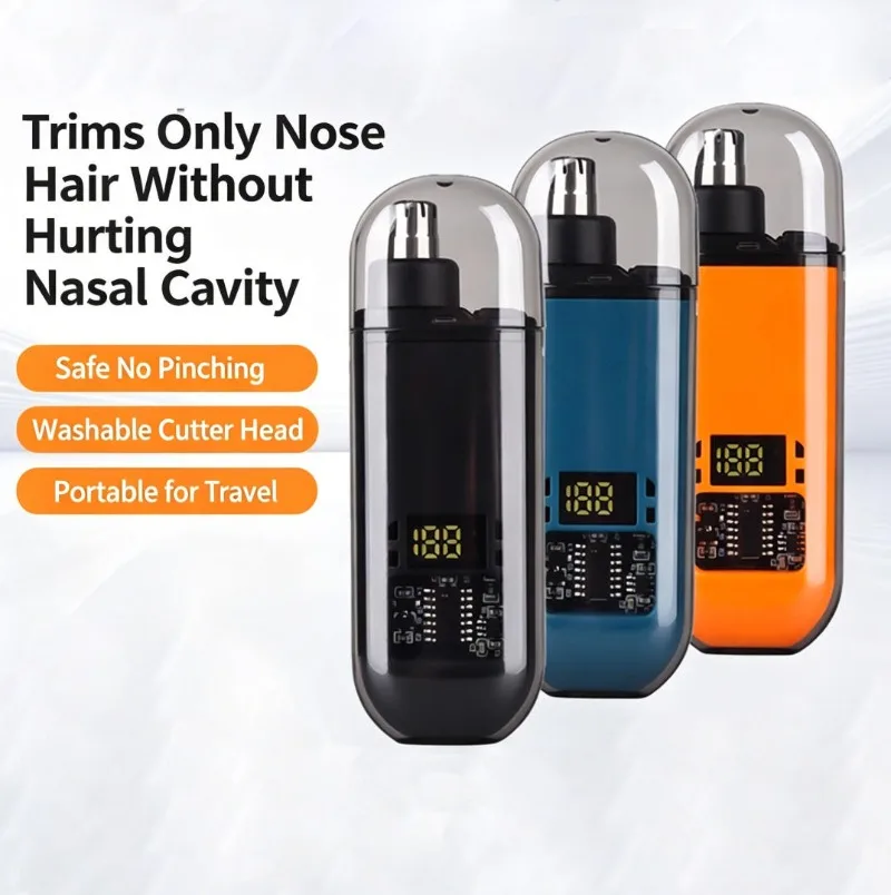 Household Electric Nose Hair Trimmer for Men, Portable Nose Hair Remover Tool
Household Electric Nose Hair Trimmer for Men, Portable Nose Hair Remover Tool