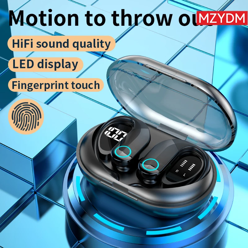 TWS Спортивные наушники Bluetooth 5,4 HIFI Bass Беспроводные наушники Спортивные светодиодные наушники с шумоподавлением Earchip Водонепроницаемая гарнитура
TWS Спортивные наушники Bluetooth 5,4 HIFI Bass Беспроводные наушники Спортивные светодиодные наушники с шумоподавлением Earchip Водонепроницаемая гарнитура
