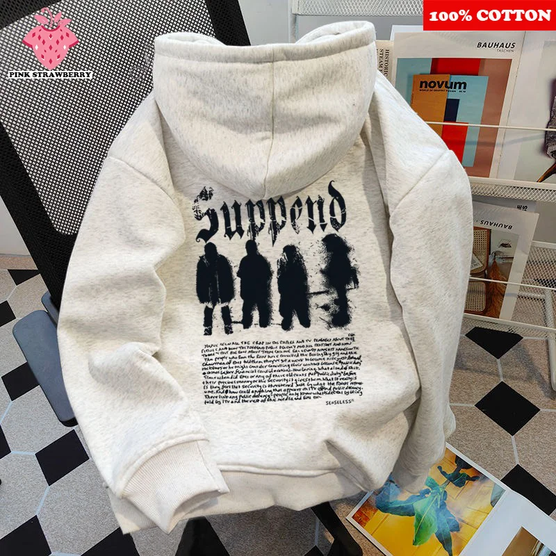 American street hoodie Men Women Autumn Winter 2025 New Fashion Letter Print Long Sleeve Drawstring Y2K Top Men Warm Sweatshirt
American street hoodie Men Women Autumn Winter 2025 New Fashion Letter Print Long Sleeve Drawstring Y2K Top Men Warm Sweatshirt