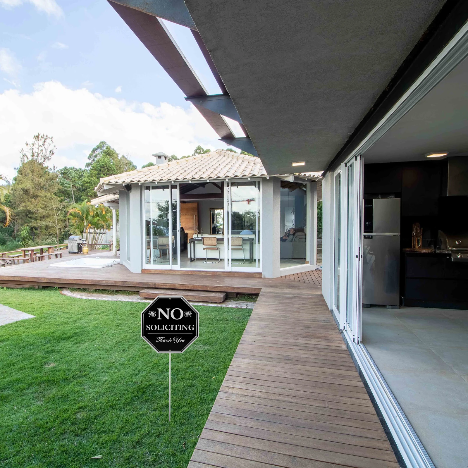 Aluminum Soliciting House Number Front Warning Sign Waterproof Durable Outdoor Decorative Plate Reflective No for Home
Aluminum Soliciting House Number Front Warning Sign Waterproof Durable Outdoor Decorative Plate Reflective No for Home