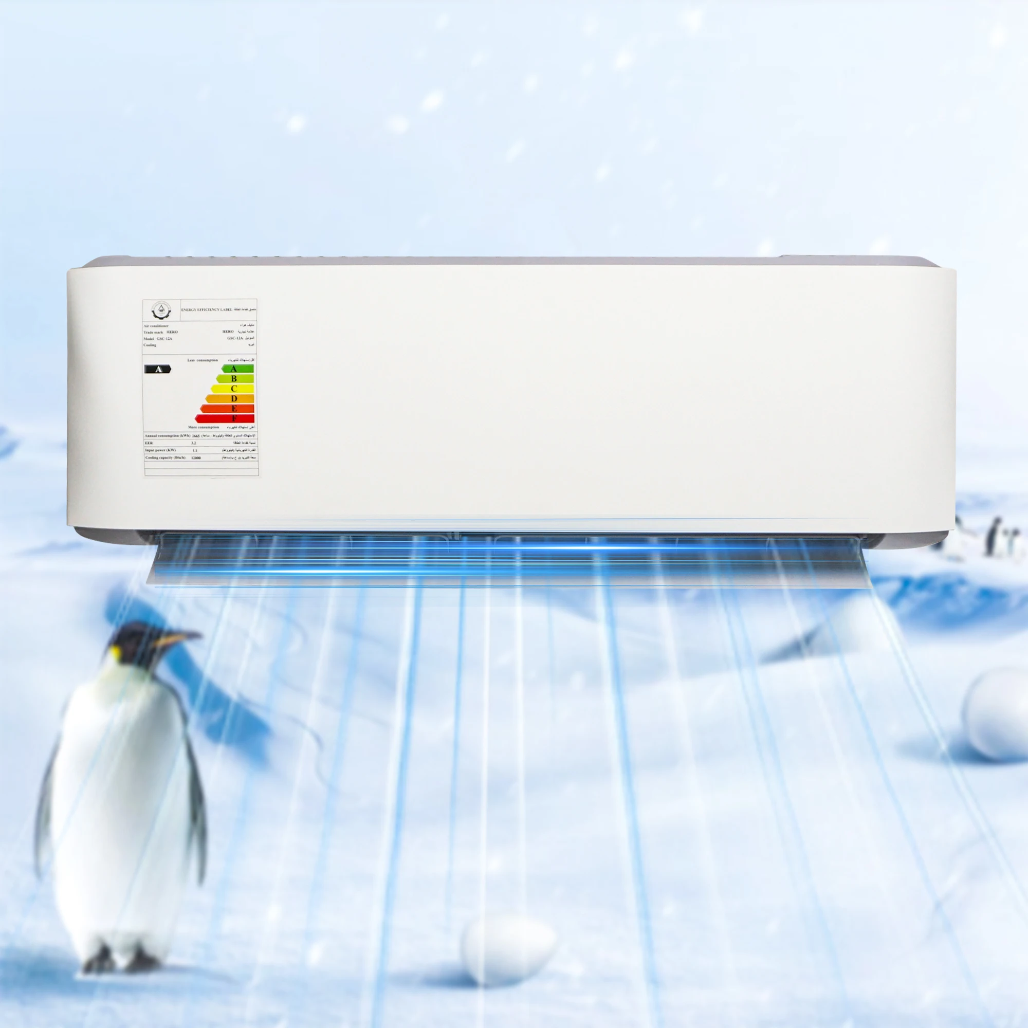 T3 Tropical 12000 BTU Dual Purpose Wall Mounted Air Conditioner for Bedrooms Middle East Household AC Cooling and Heating Pro
T3 Tropical 12000 BTU Dual Purpose Wall Mounted Air Conditioner for Bedrooms Middle East Household AC Cooling and Heating Pro