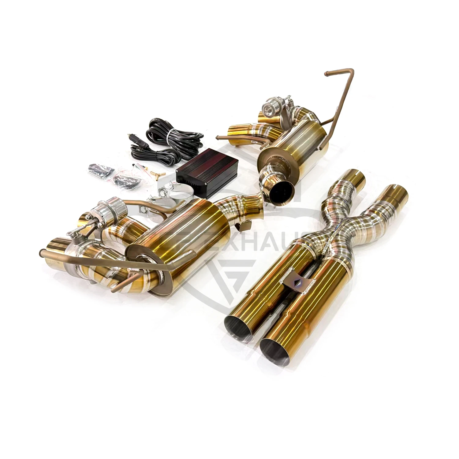ECCF Titanium X-pipe Catback For Ferrari California T Extreme Sound Pure Engine Sound Easy Plug & Play Installation
ECCF Titanium X-pipe Catback For Ferrari California T Extreme Sound Pure Engine Sound Easy Plug & Play Installation